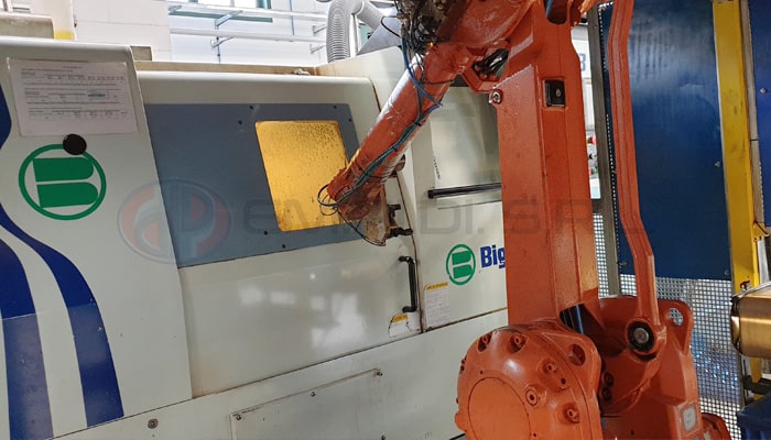 tornitura ripresa robot